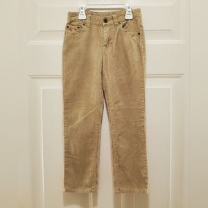 Polo Ralph Lauren Dungarees corduroy pants boy size 5 tan